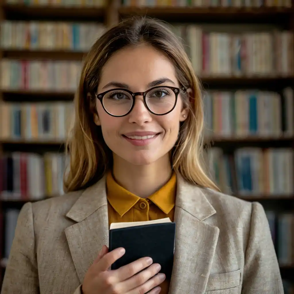 Retrato de Elena Martínez, clienta satisfecha